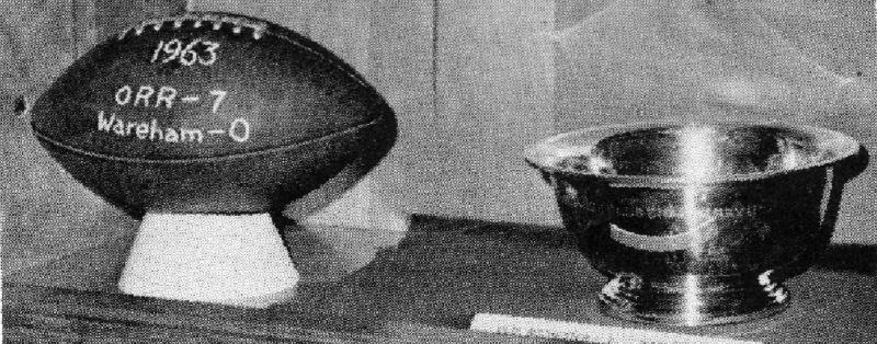 Alumni say the original Cranberry Bowl Trophy and other early awards have been lost. BY RICHARD MORGADO